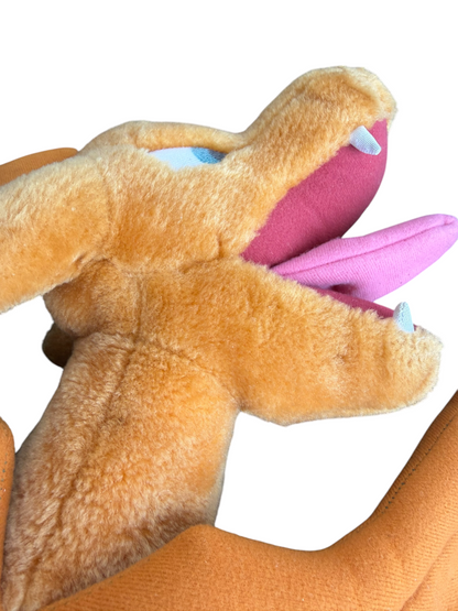VTG 1999 Nintendo Pokémon Charizard Play by Play Stuffed Animal Toy 18"
