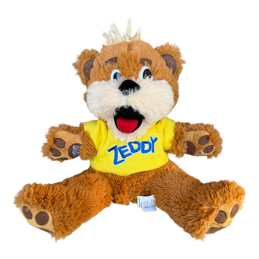 Zeddy Bear Zellers Mascot Retired Stuffed Animal Toy