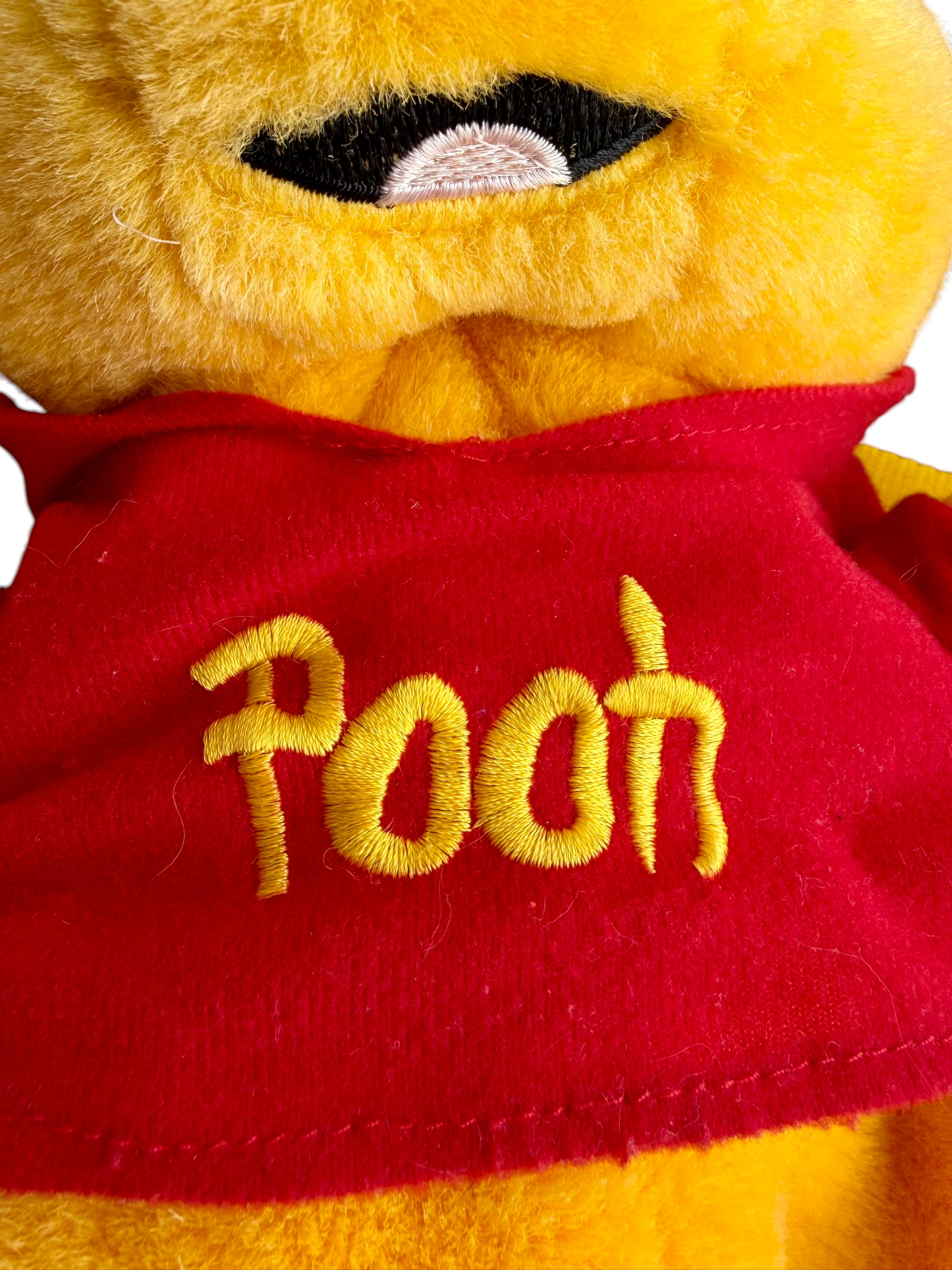 VTG ‘90s Disney Winnie the Pooh Plush Zipper Backpack