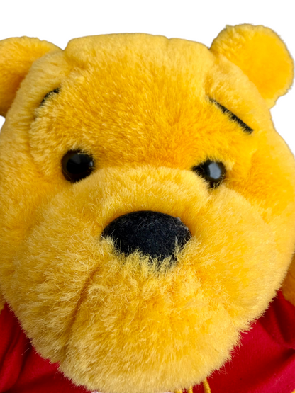 VTG ‘90s Disney Winnie the Pooh Plush Zipper Backpack