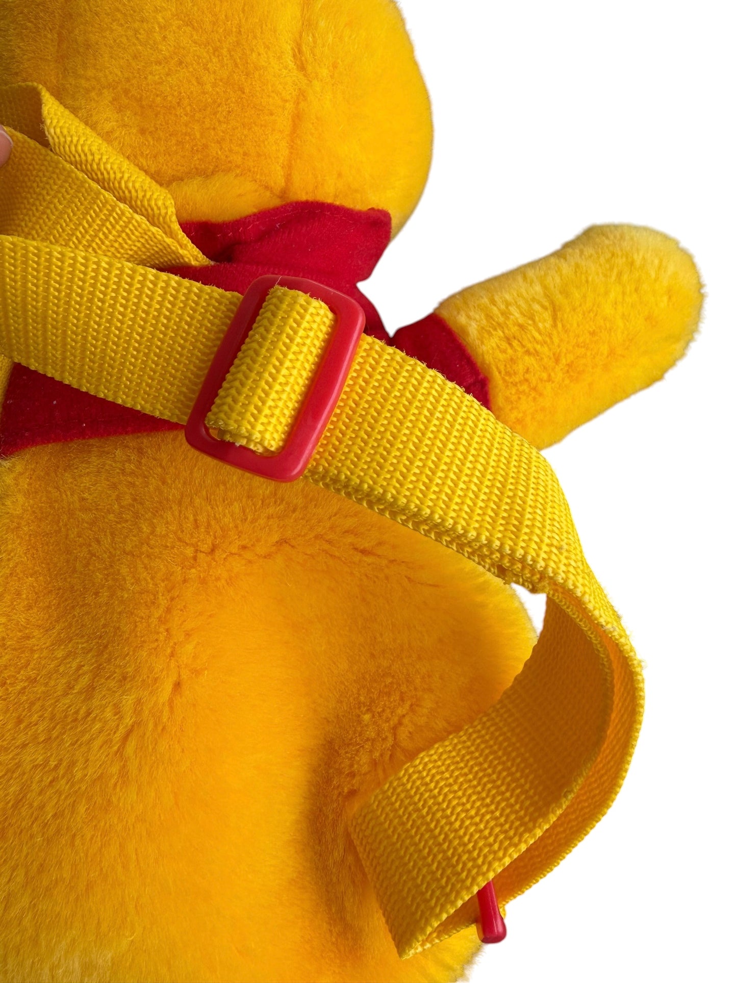 VTG ‘90s Disney Winnie the Pooh Plush Zipper Backpack