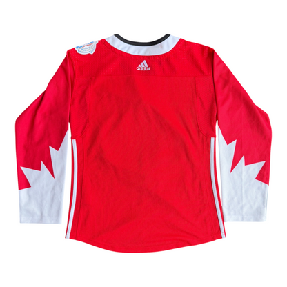 Team Canada WCH 2016 Adidas Hockey Fan Wear Slim Fit Jersey Size: M
