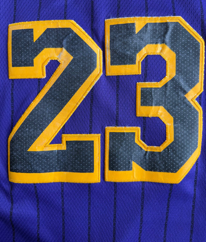 2018-19 LA Lakers LeBron James #23 Nike CE Lore Series Swingman Jersey Size: 54