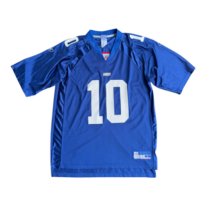 New York Giants Eli Manning #10 NFL On Field Reebok Jersey Size: L