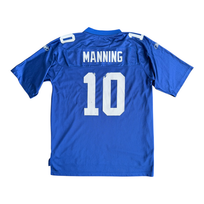 New York Giants Eli Manning #10 NFL On Field Reebok Jersey Size: L