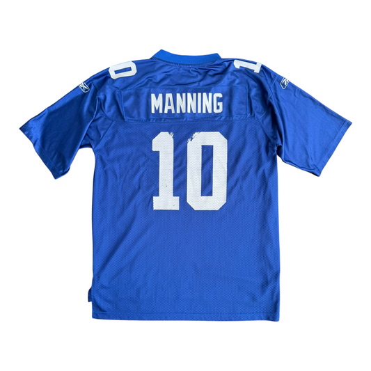 New York Giants Eli Manning #10 NFL On Field Reebok Jersey Size: L
