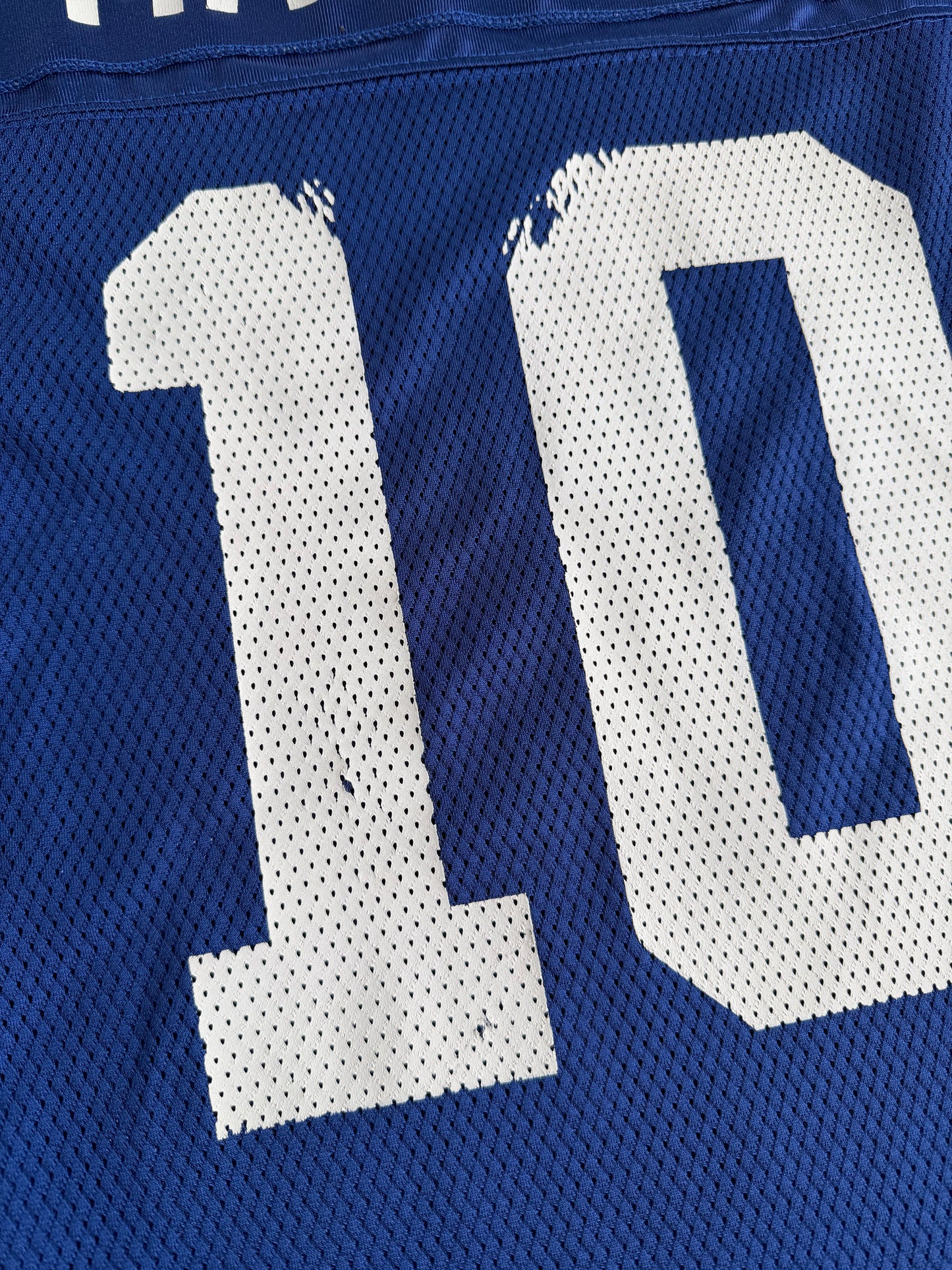New York Giants Eli Manning #10 NFL On Field Reebok Jersey Size: L