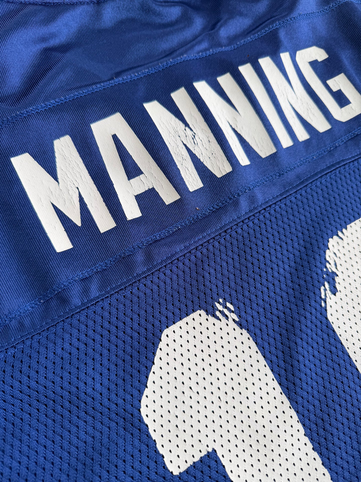 New York Giants Eli Manning #10 NFL On Field Reebok Jersey Size: L