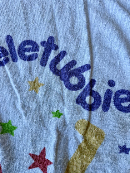 VTG 1998 Y2K Teletubbies Tinky Winky Dipsy Laa-Laa Po Kids Beach Towel