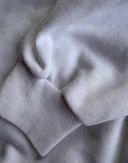 VTG 90s Wimbledon All England Tennis Club White Sweatshirt Size: M