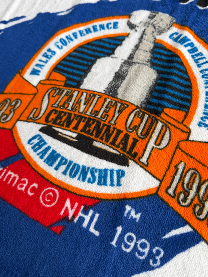 VTG Rare Deadstock 1993 Montreal Canadiens NHL Stanley Cup Champions Beach Towel