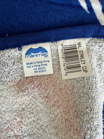 VTG Rare Deadstock 1993 Montreal Canadiens NHL Stanley Cup Champions Beach Towel