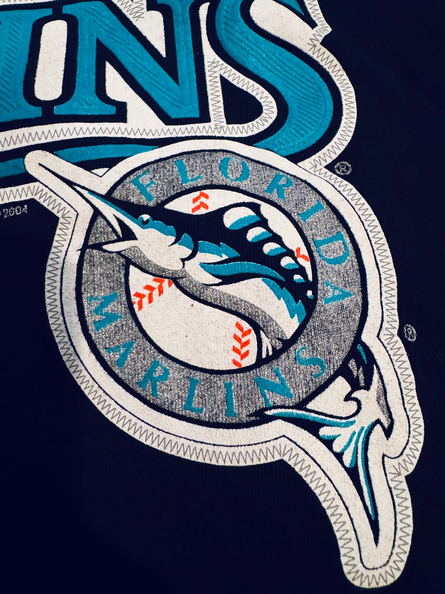 Florida Marlins 2004 Softhand Muscle Tank Top Black Size: XL