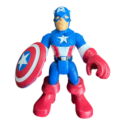 Playskool Heroes Hasbro Marvel Super Hero Adventures Mini Figures Toy Lot