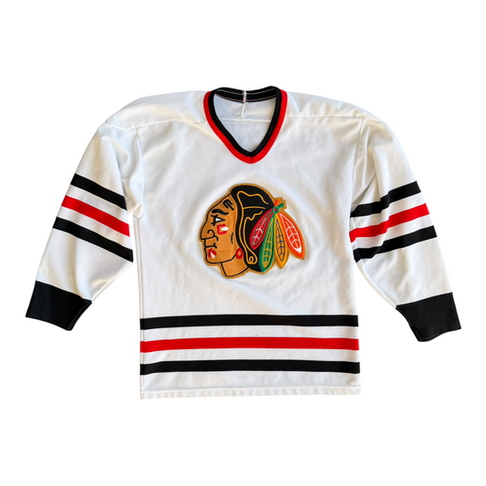VTG Chicago Blackhawks NHL CCM Away Jersey Youth Size: L/XL