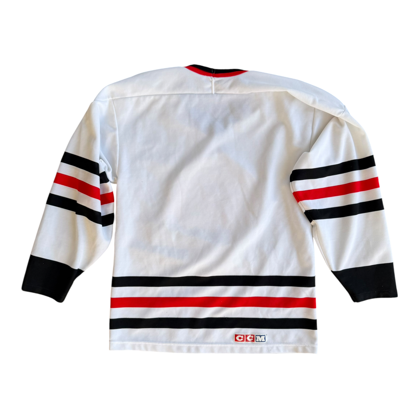 VTG Chicago Blackhawks NHL CCM Away Jersey Youth Size: L/XL