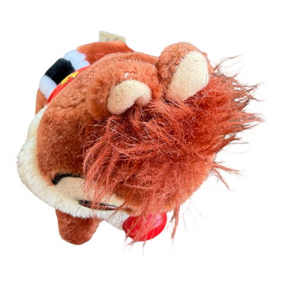 VTG Disney Chip 'n Dale Rescue Rangers Dale Stuffed Animal Toy 6.5”