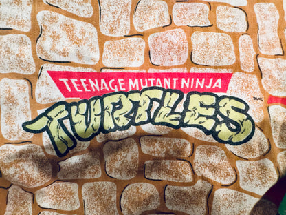 VTG 1988 Teenage Mutant Ninja Turtles TMNT Bed Sheet Set - 3 Piece Size: TWIN