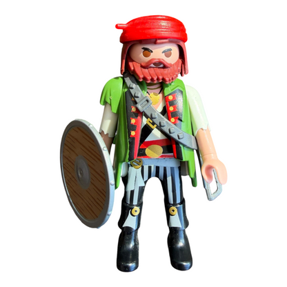 Playmobil Figures Mixed Themes Pirates Vikings Astronaut 11pc Lot