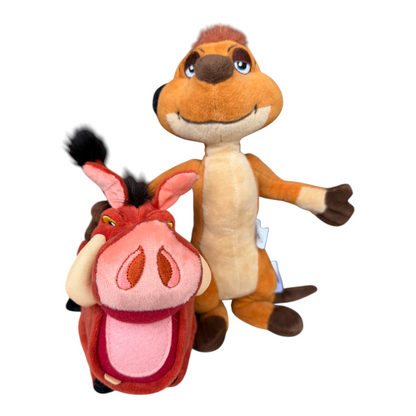 Disney The Lion King Timon & Pumbaa Stuffed Animal Toy Set