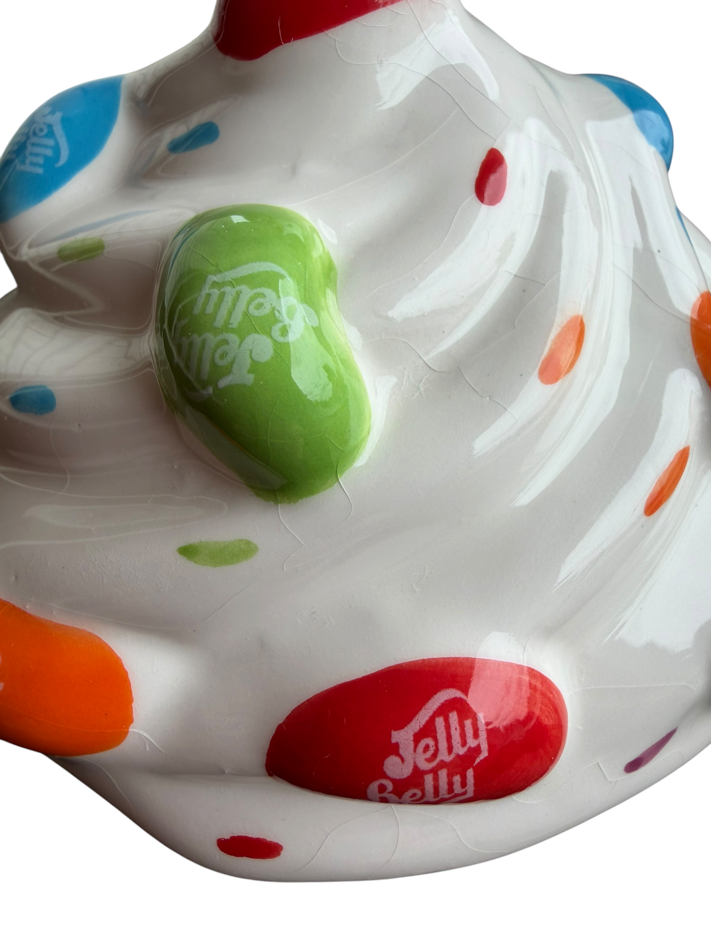 Jelly Belly 2011 Ceramic Cupcake Candy Jar