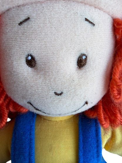 VTG Rare Nelvana Maggie & The Ferocious Beast Posable Plush Doll