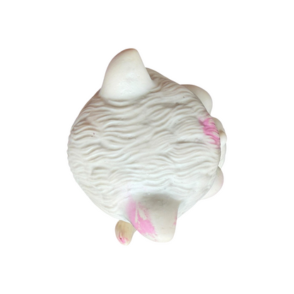 VTG 1960s Ledraplastic Italy Elephant Mark Kitten Cat Squeak Toy