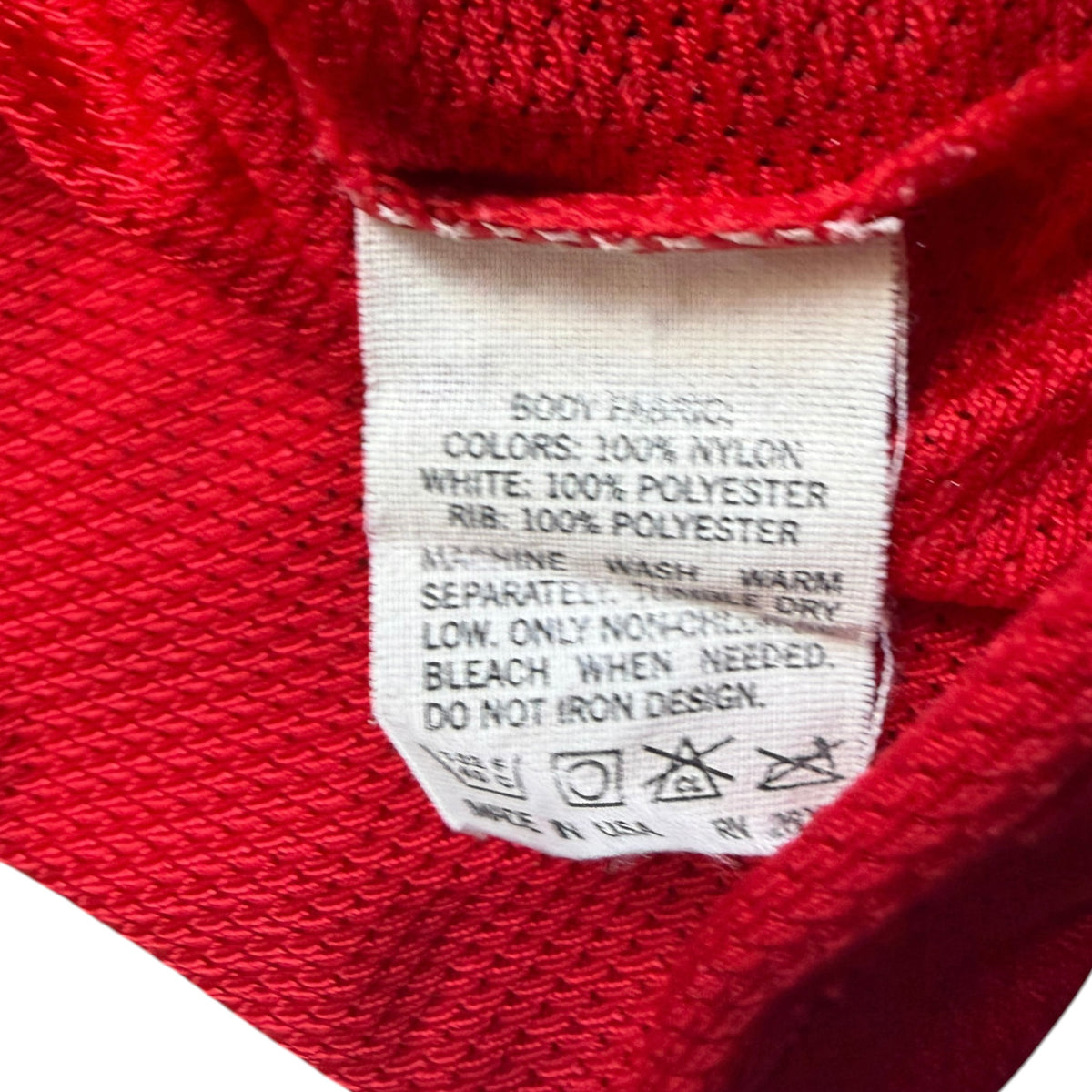 VTG Champion Chicago Bulls Michael Jordan #23 NBA Red Retro Jersey Size: 40