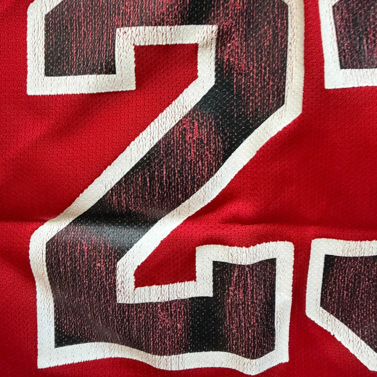 VTG Champion Chicago Bulls Michael Jordan #23 NBA Red Retro Jersey Size: 40