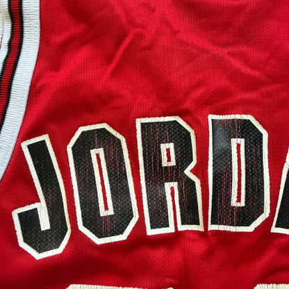 VTG Champion Chicago Bulls Michael Jordan #23 NBA Red Retro Jersey Size: 40
