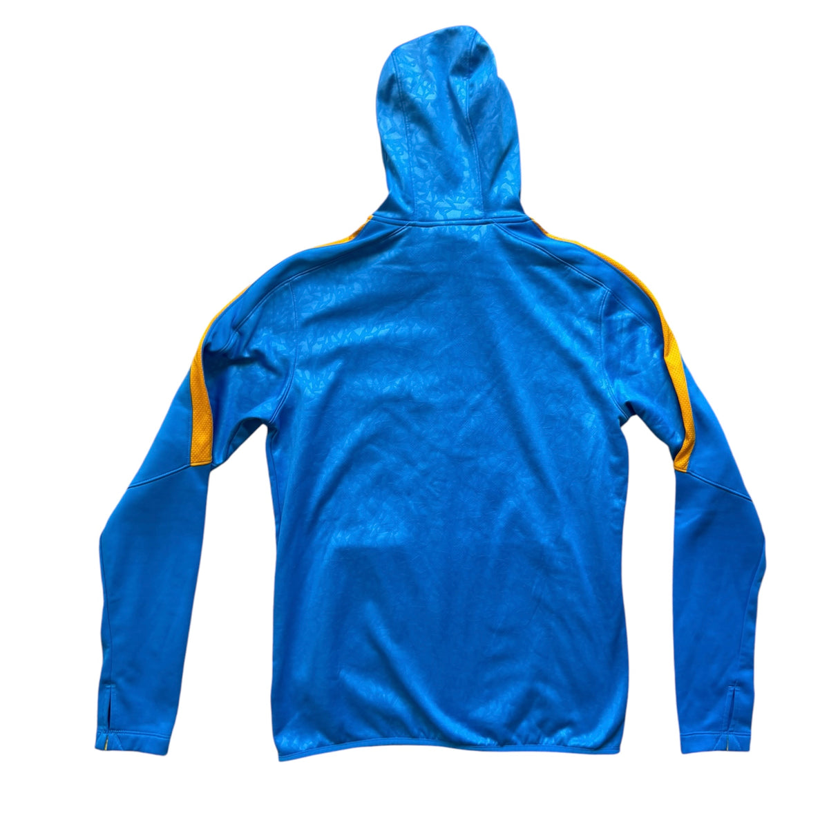 FC Barcelona Nike Therma-FIT Full Zip Blue Hoodie Jacket Size: M