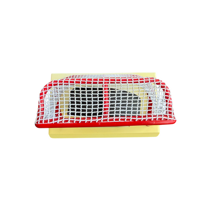 VTG 1997 Fotoball Colorado Avalanche NHL Hockey Puck Mini Net Goal Display Stand