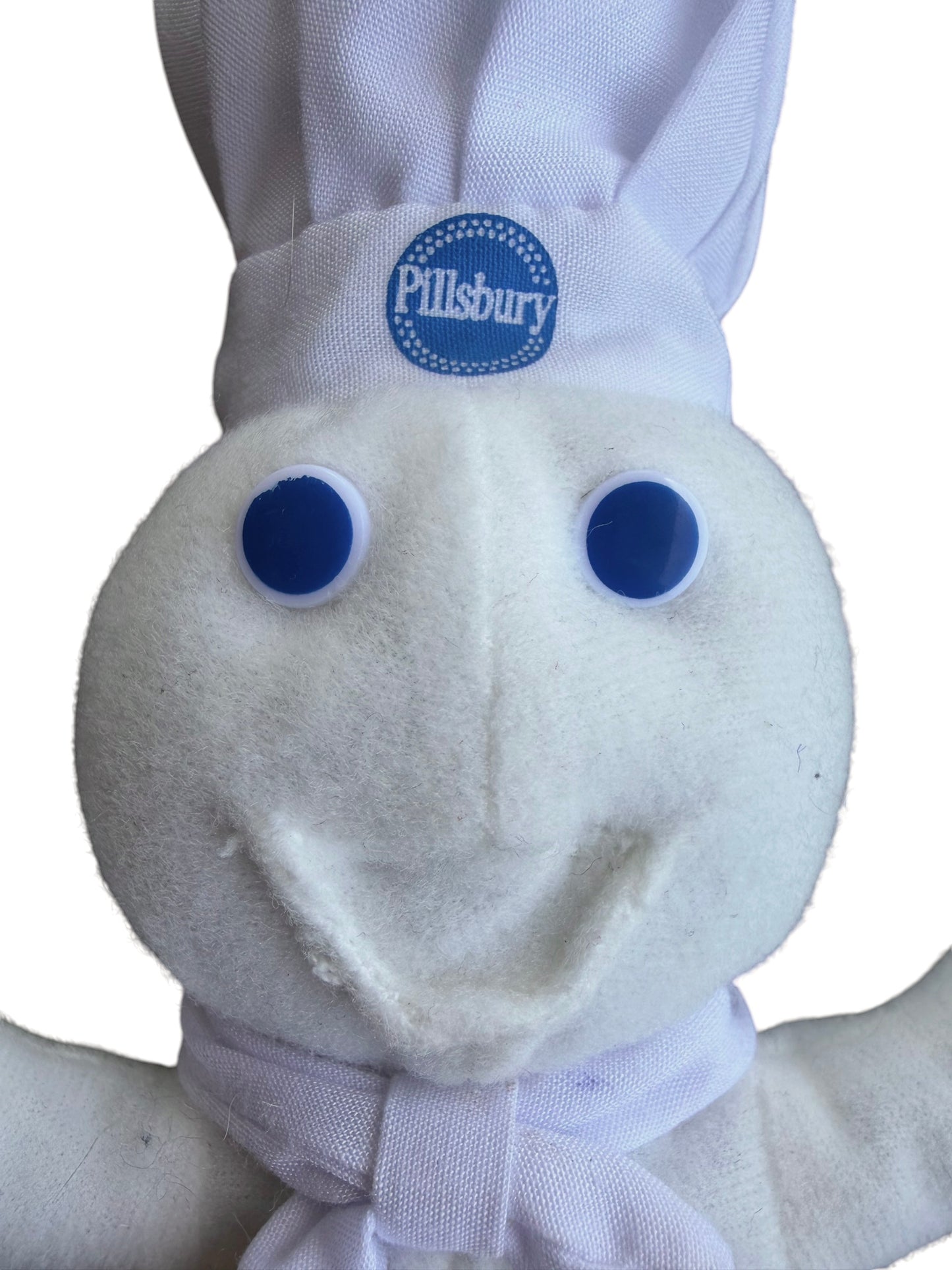 VTG Pillsbury Doughboy Poppin' Fresh Advertising Mascot Plush Doll 7”