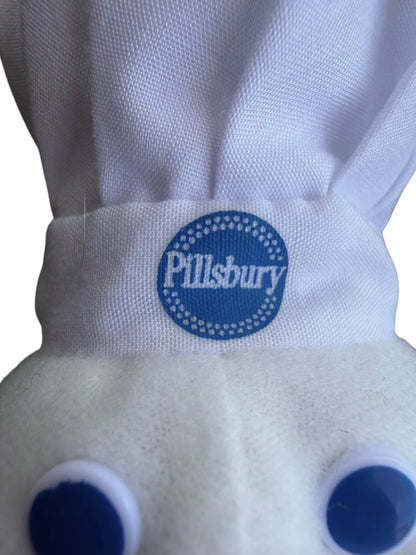 VTG Pillsbury Doughboy Poppin' Fresh Advertising Mascot Plush Doll 7”