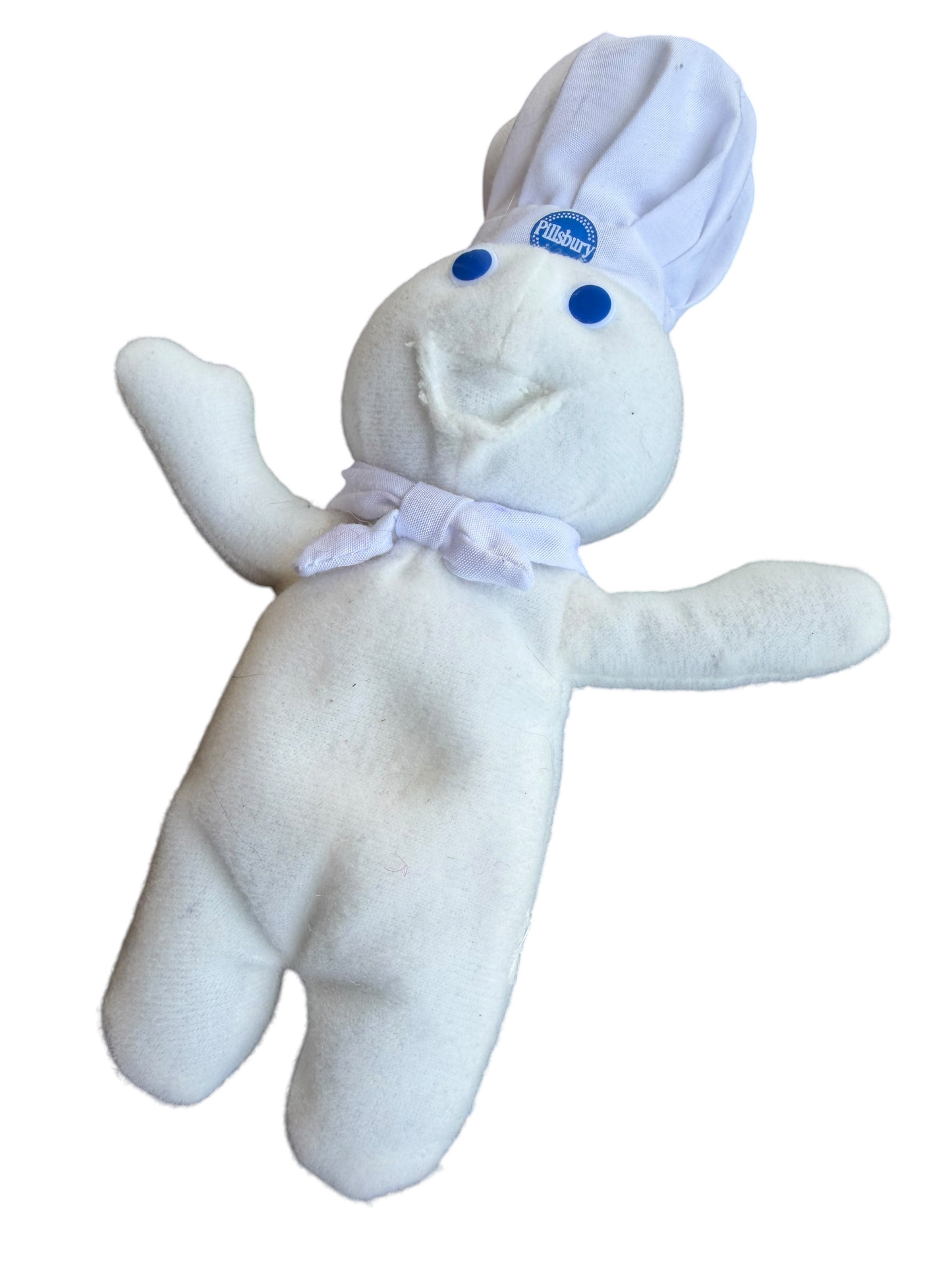 VTG Pillsbury Doughboy Poppin' Fresh Advertising Mascot Plush Doll 7”
