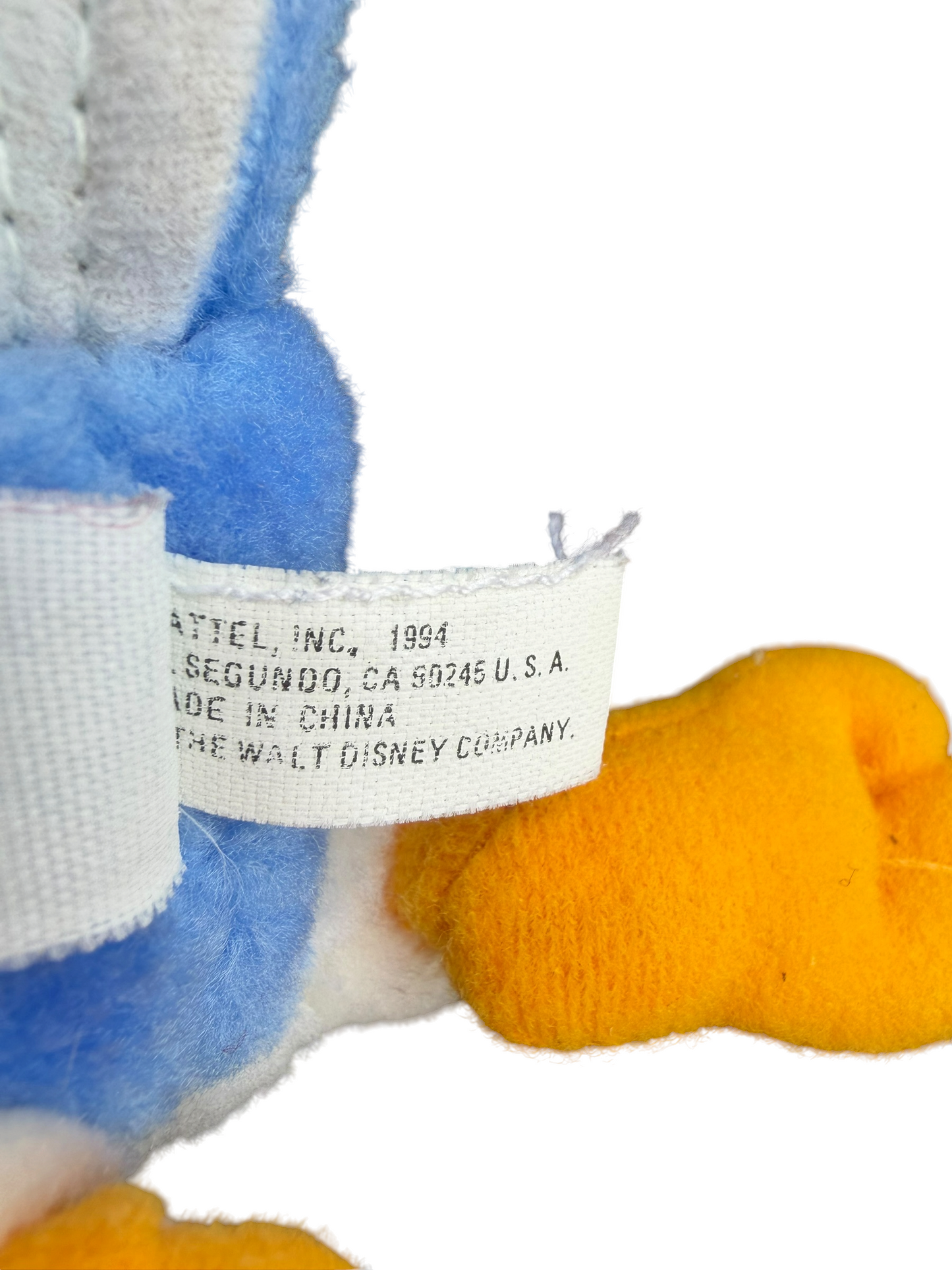 VTG ‘90s Mattel Disney The Lion King Zazu Stuffed Animal Toy