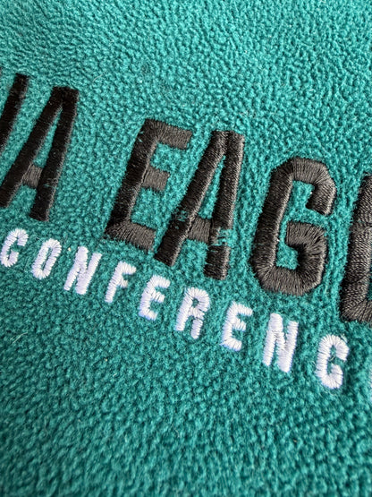 VTG Philadelphia Eagles Reebok Quarter-Zip Fleece Size: L