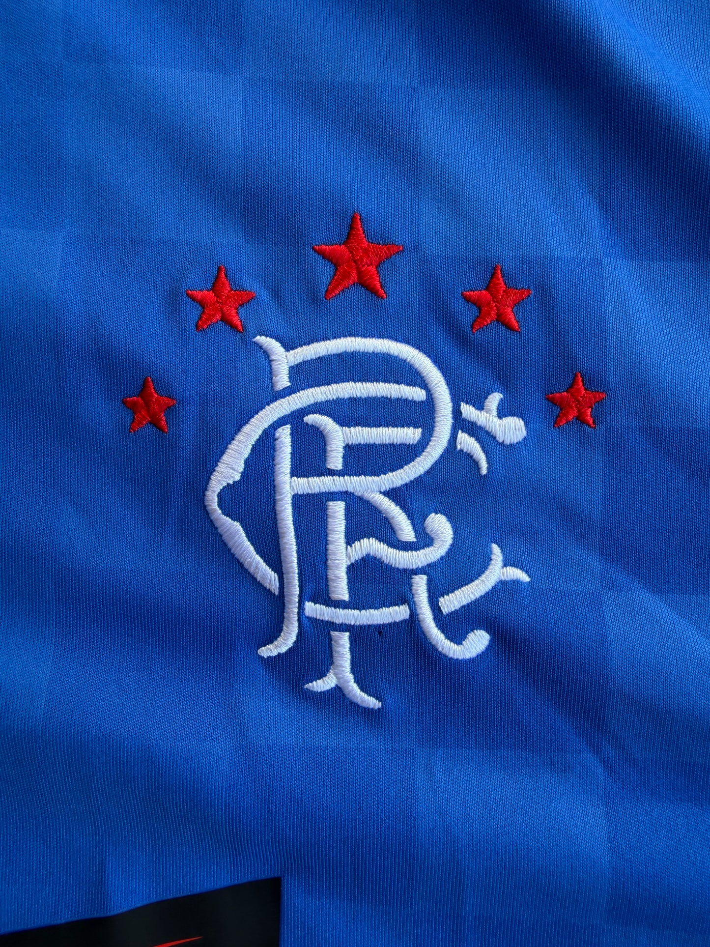 2009-10 Rangers F.C. Umbro Home Football Jersey Size: XL