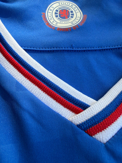 2009-10 Rangers F.C. Umbro Home Football Jersey Size: XL
