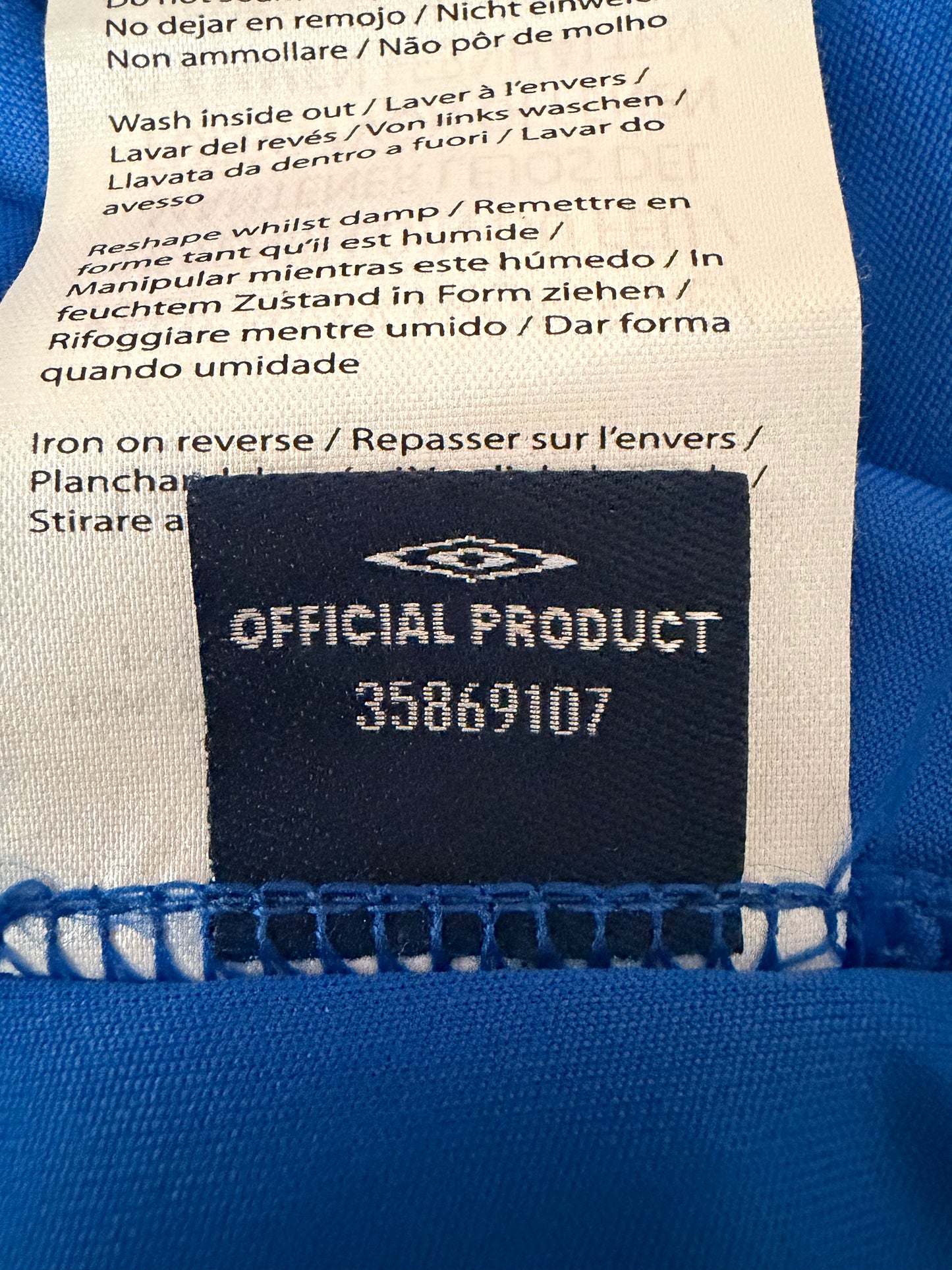 2009-10 Rangers F.C. Umbro Home Football Jersey Size: XL