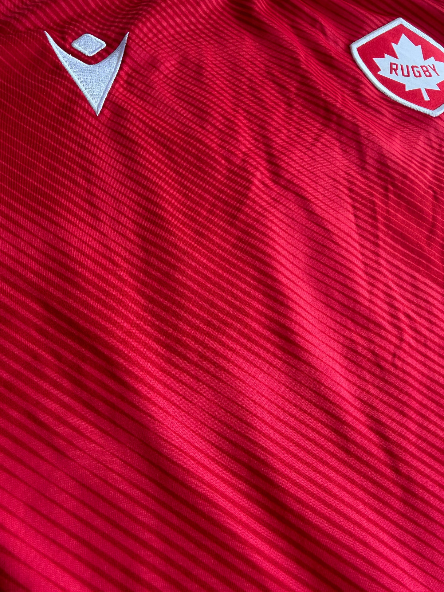 Rugby Canada Macron Men's Training Jersey Size: XL