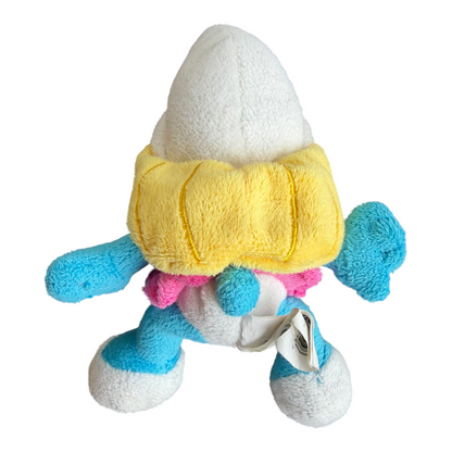 2014 The Smurfs Peyo Smurfette Pink Dress Plush Doll 7”