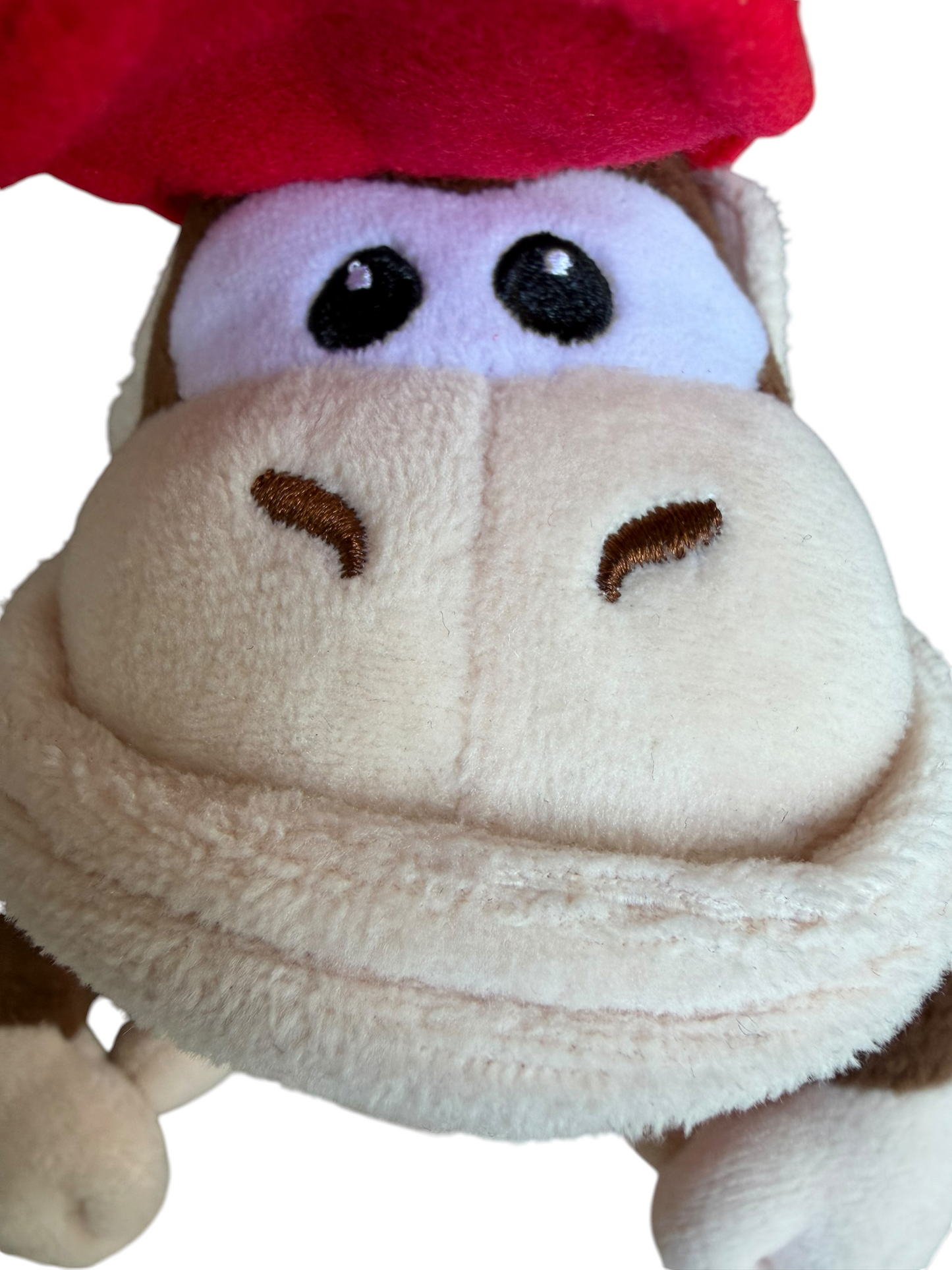 VTG '90s Diddy Kong Sanei Sugoi Jump Nintendo N64 Japan Arcade Prize Plush Toy 8"