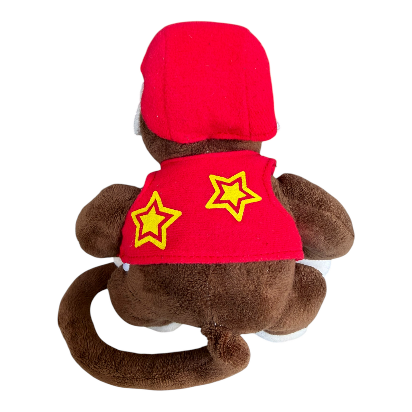 VTG '90s Diddy Kong Sanei Sugoi Jump Nintendo N64 Japan Arcade Prize Plush Toy 8"