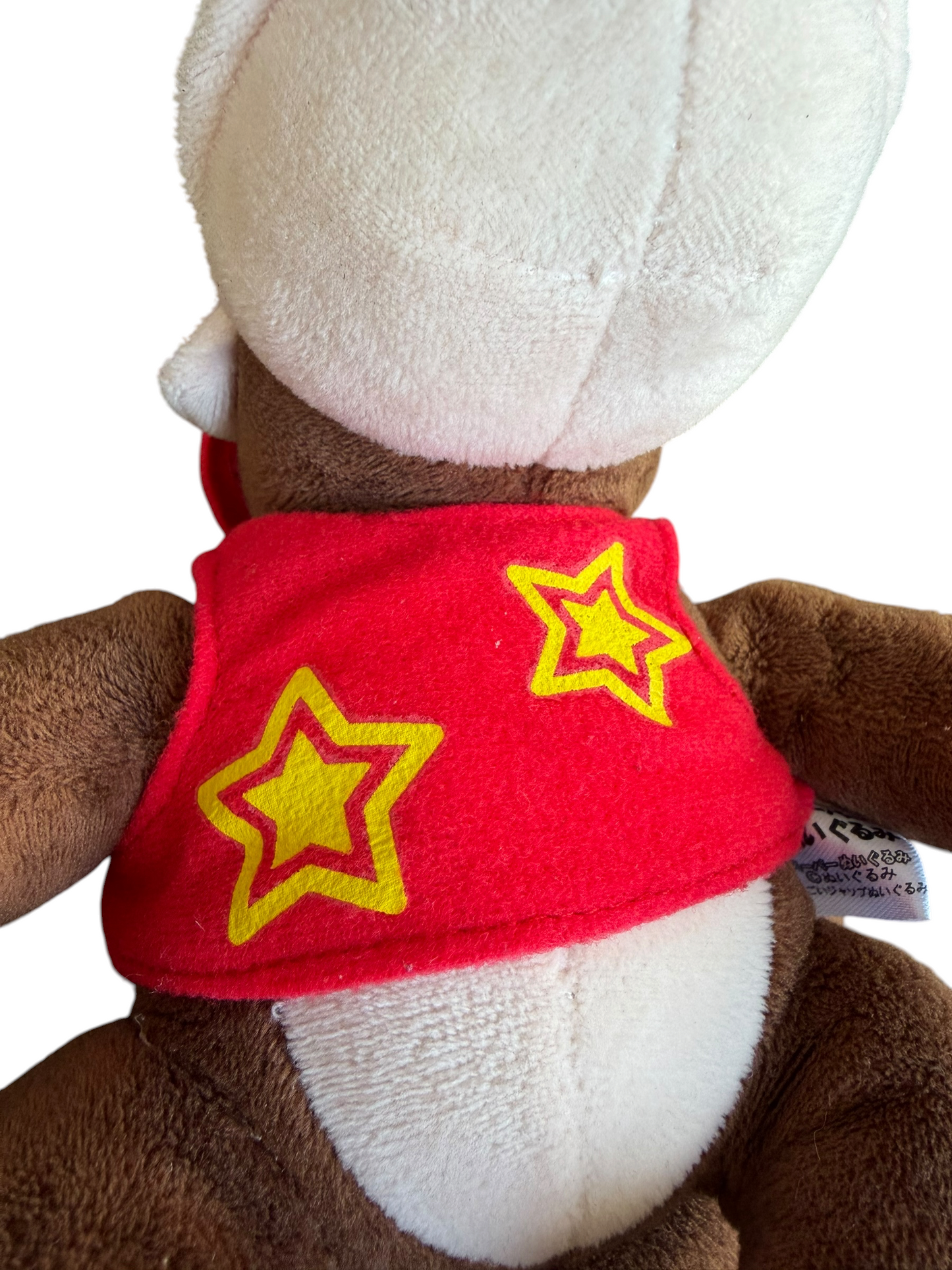 VTG '90s Diddy Kong Sanei Sugoi Jump Nintendo N64 Japan Arcade Prize Plush Toy 8"