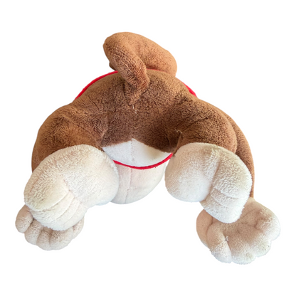 VTG '90s Diddy Kong Sanei Sugoi Jump Nintendo N64 Japan Arcade Prize Plush Toy 8"