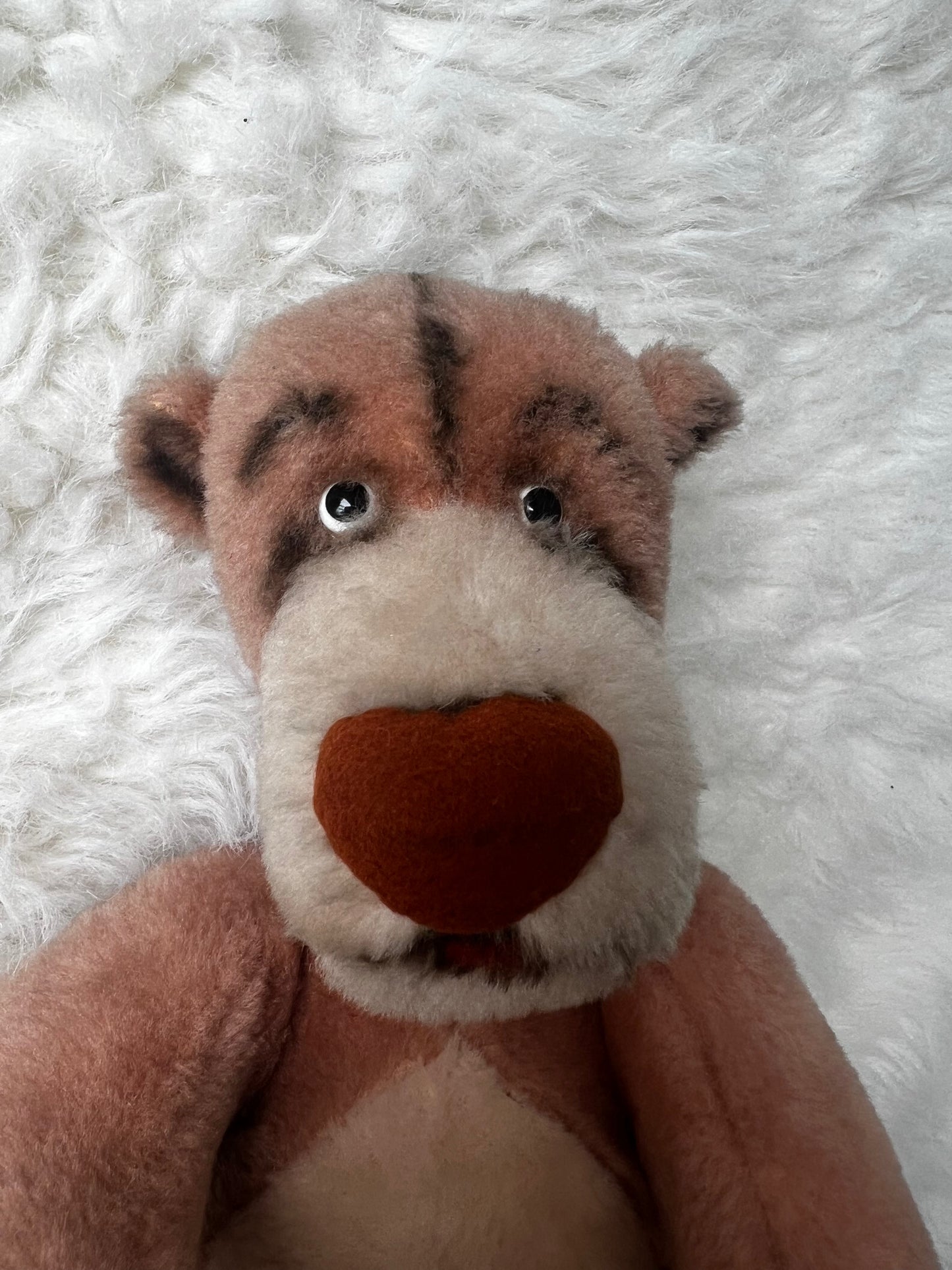 VTG 1968 Steiff Germany Baloo Bear The Jungle Book Character Plush