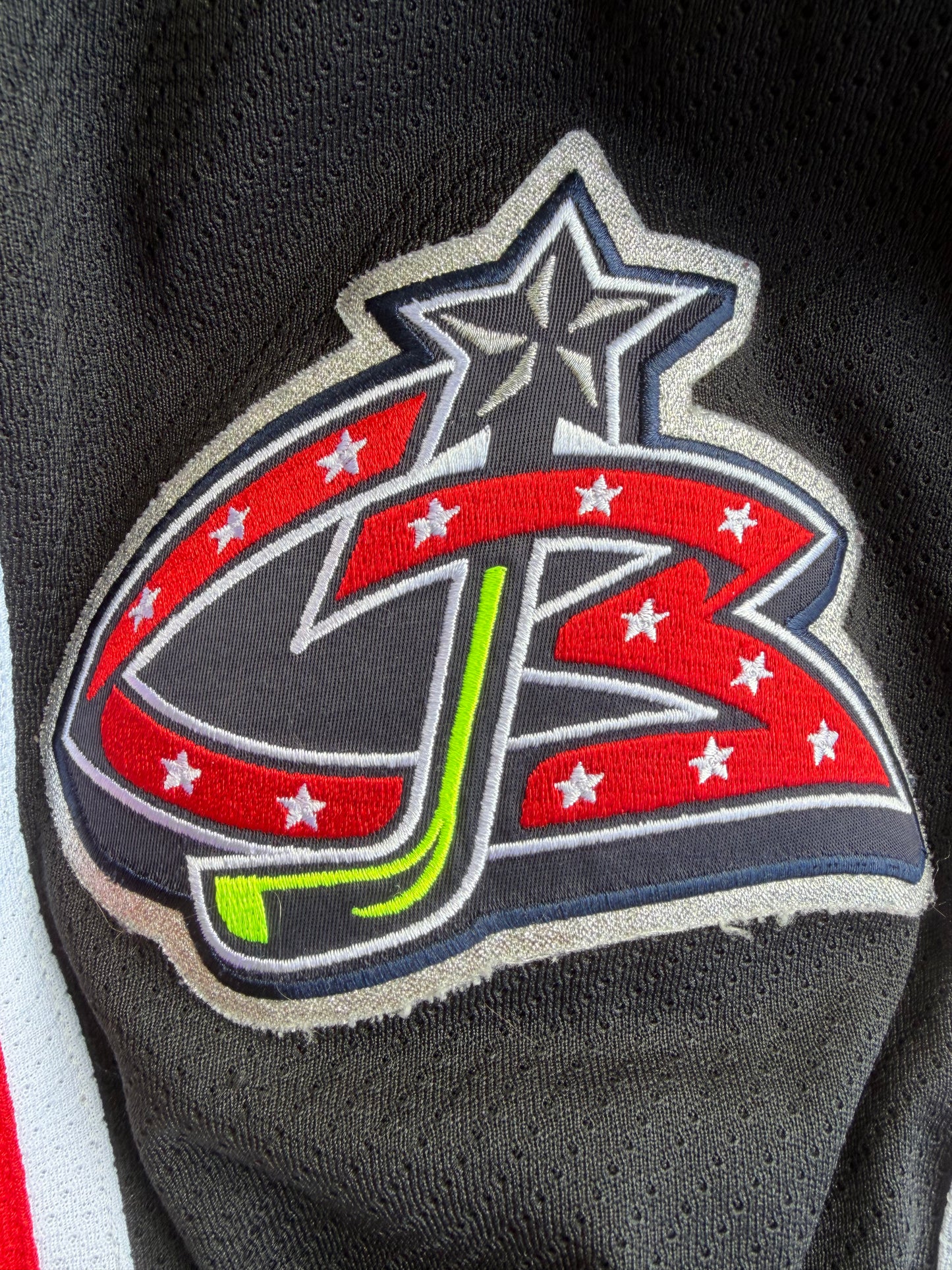 2003-07 Columbus Blue Jackets CCM Alternate Hockey Jersey Y2K Youth Size: L/XL
