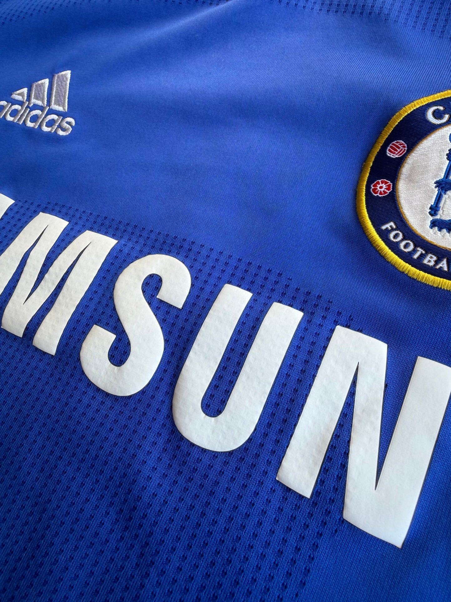 2010-2011 Chelsea FC Adidas Home Football Jersey Youth Size: XL