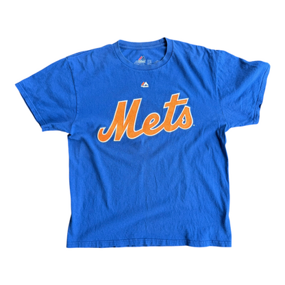VTG Majestic MLB T-Shirt Bundle Wright Mets Freeman Braves Ortiz Red Sox Size: L